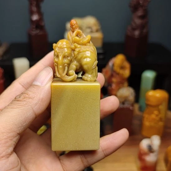 一***呀寿山石印章印章印章