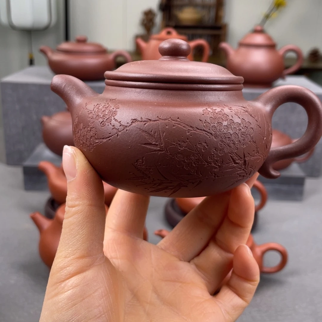 茶壶紫砂紫砂壶200毫升