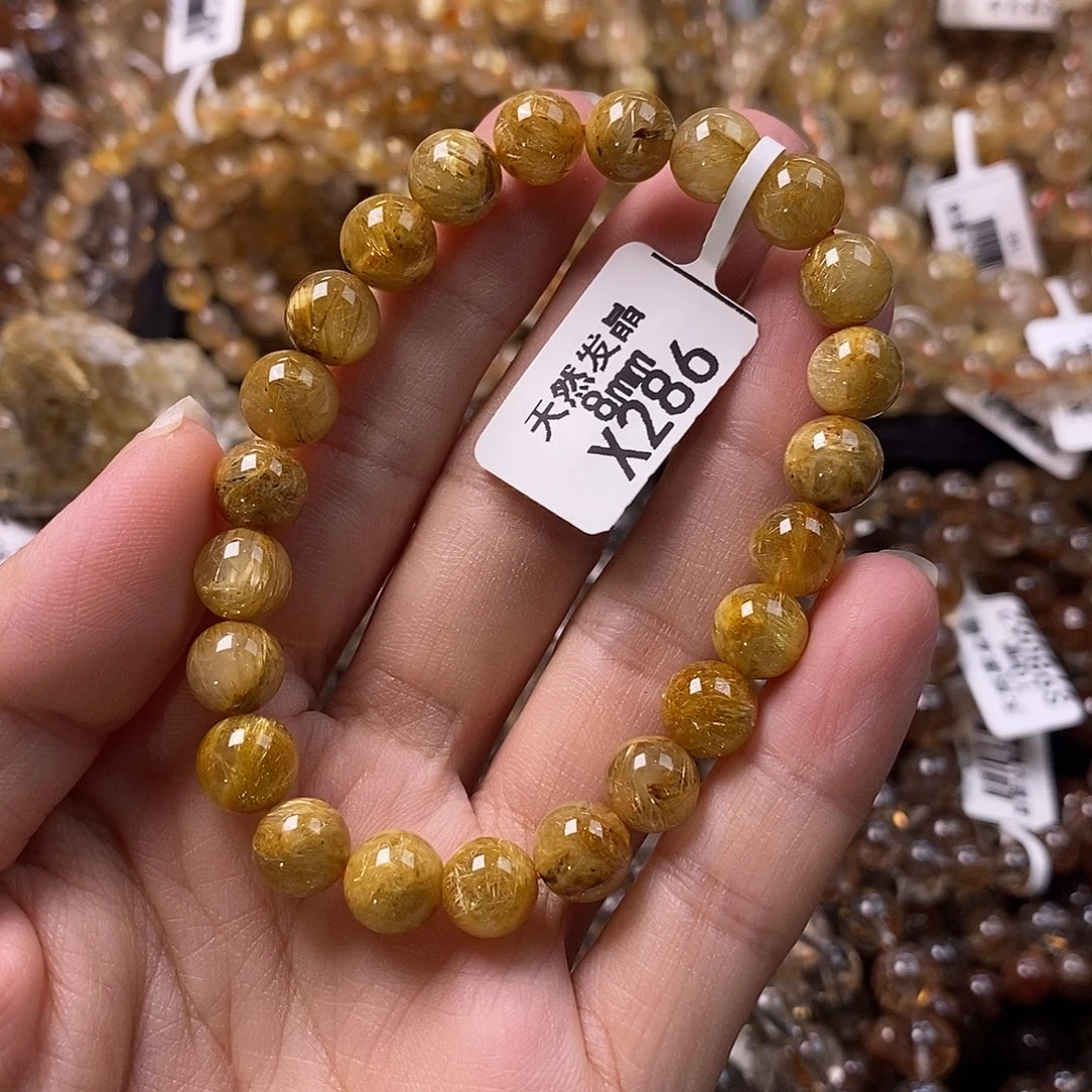 水晶手链未镶嵌水