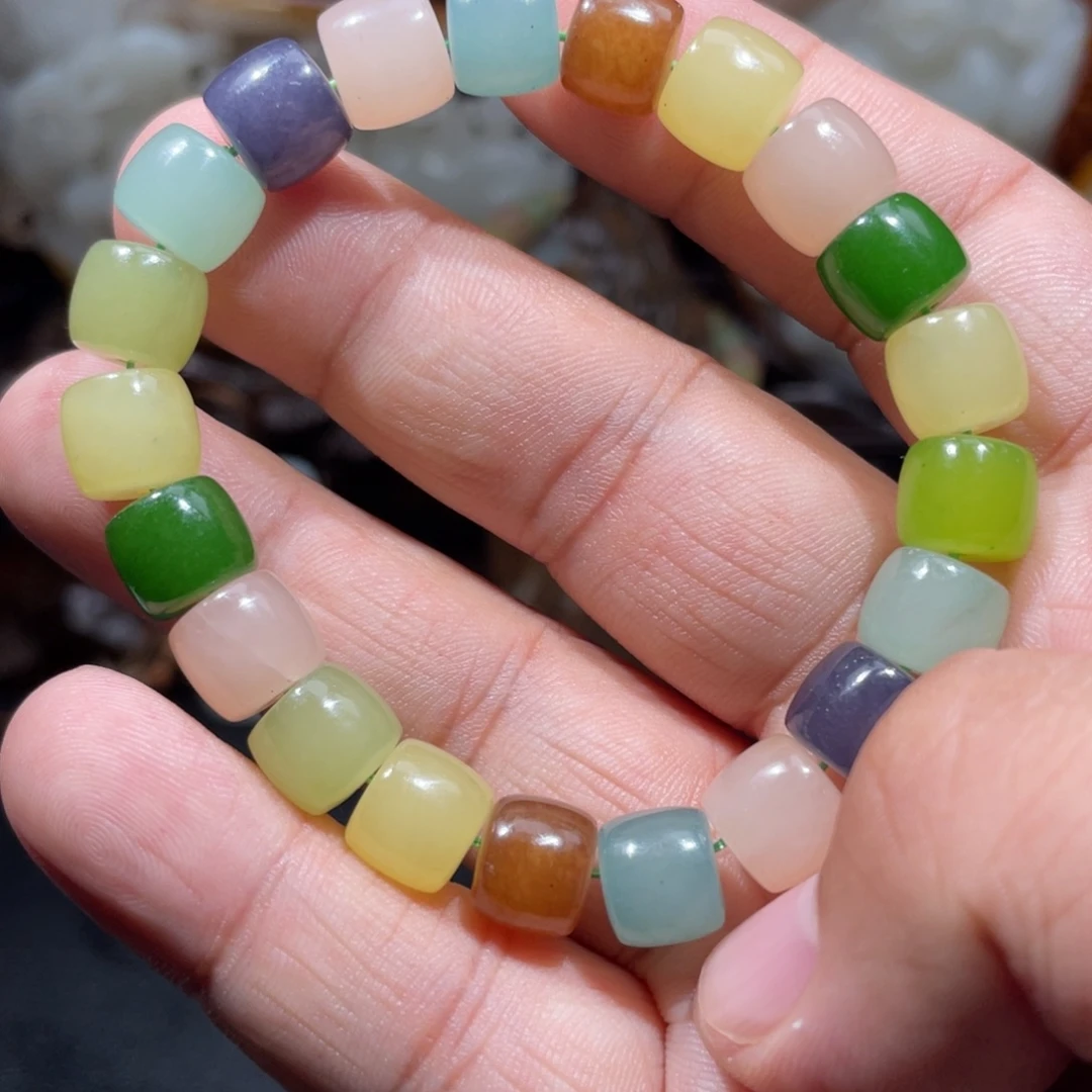 透闪石质玉未镶嵌手链