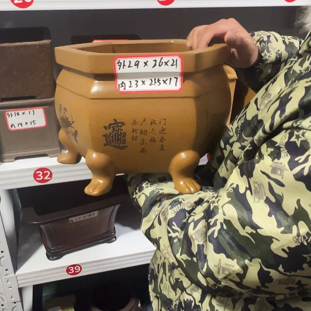 紫砂其他紫砂花盆