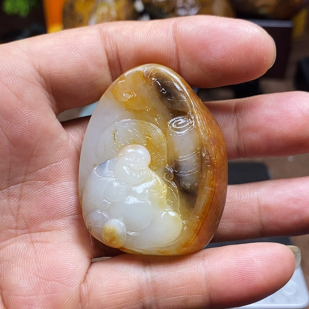 和田玉（子料）未镶嵌挂件