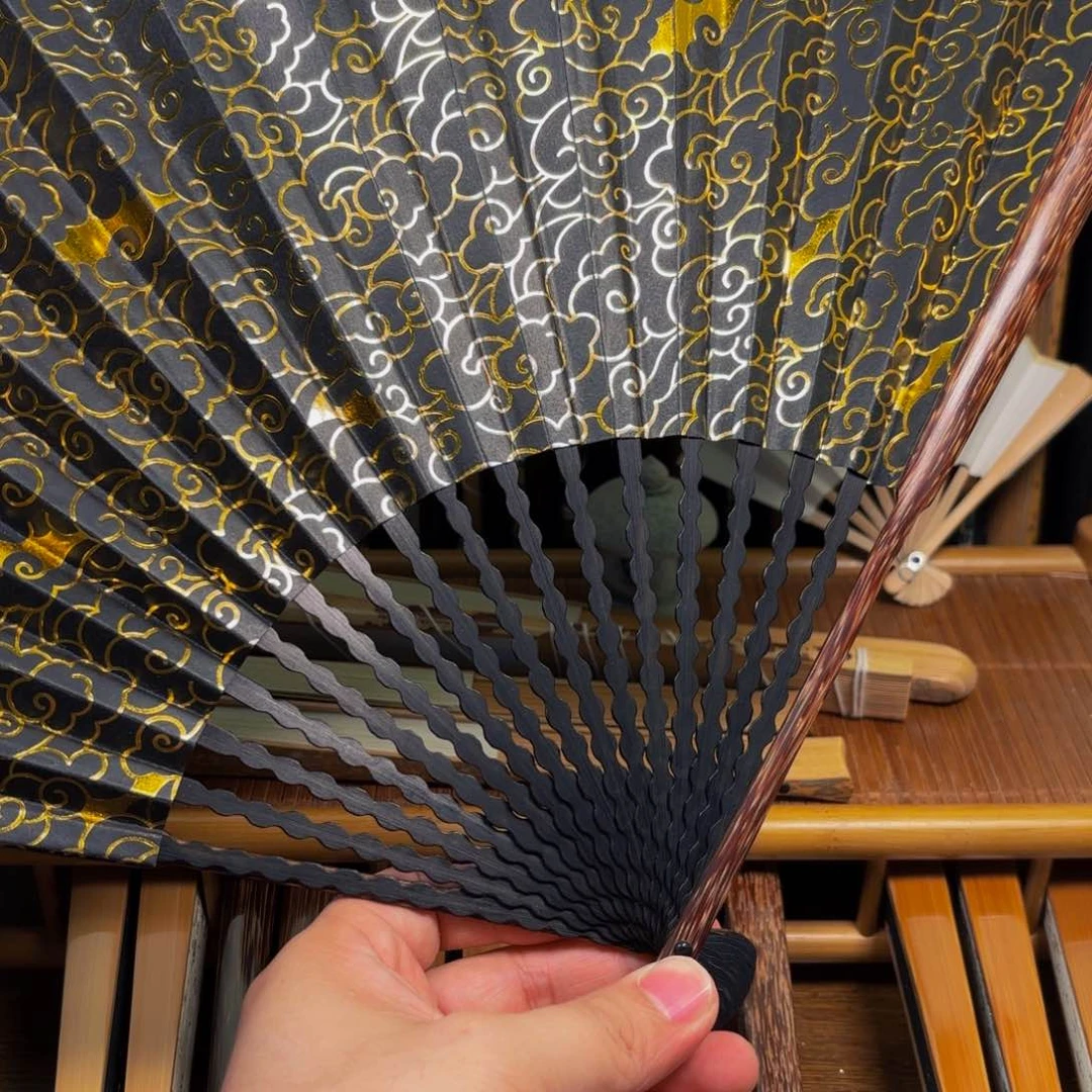 扇子芝麻粽龙鳞祥云金