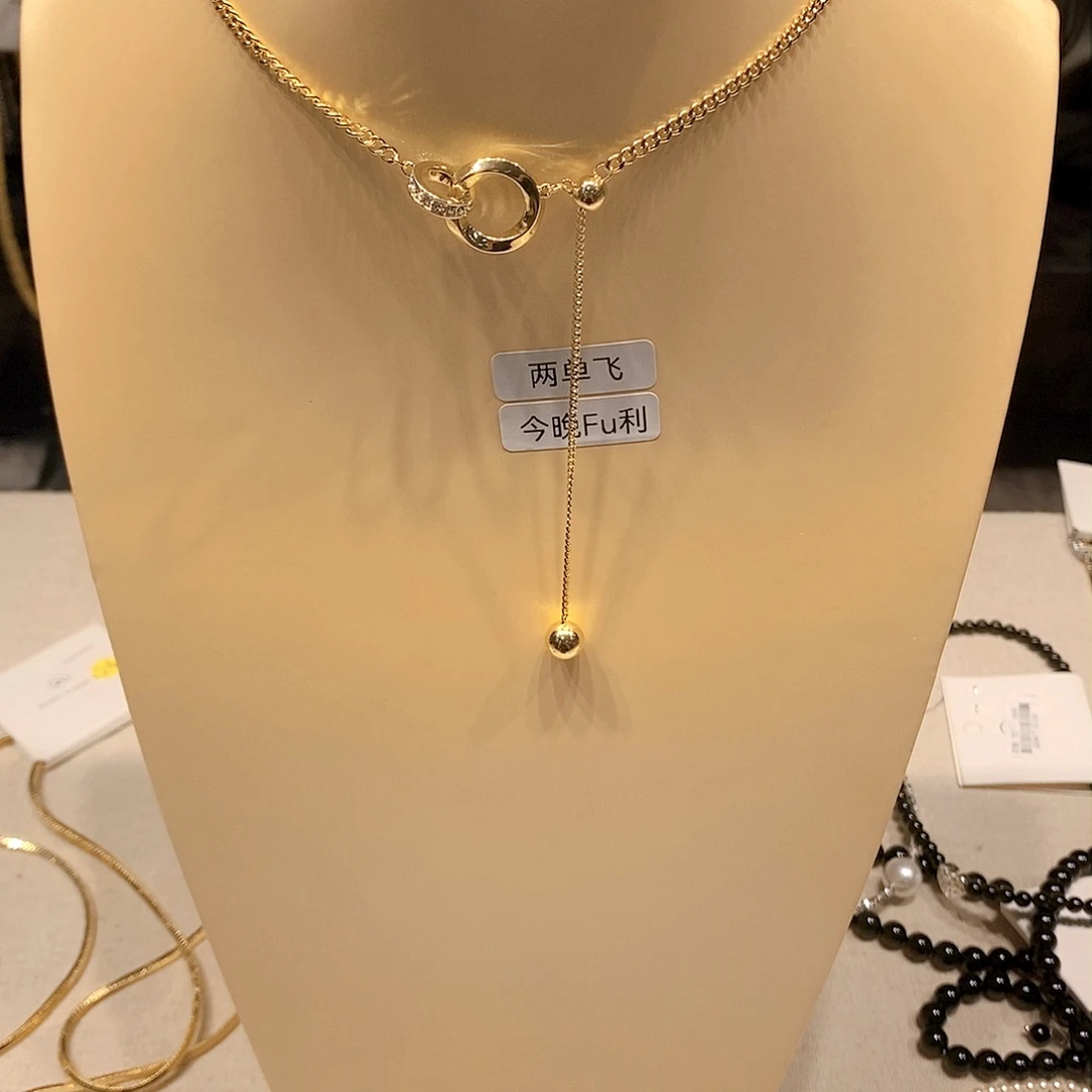 铜合金合金琉璃项链30