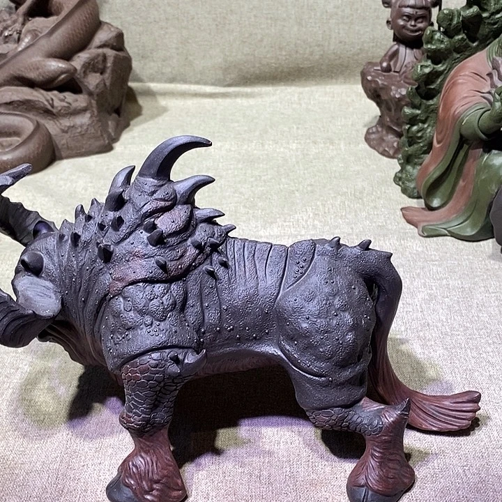 泥塑中秋福利紫砂神牛