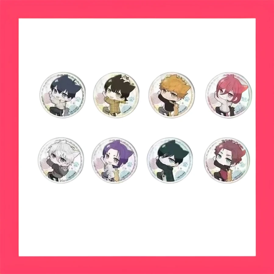 （日谷现货）蓝锁q版粘人猫咪吧唧盲盒，代拆