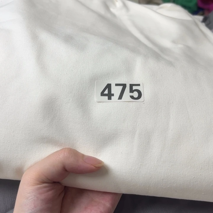 棉混纺475。 白色2米