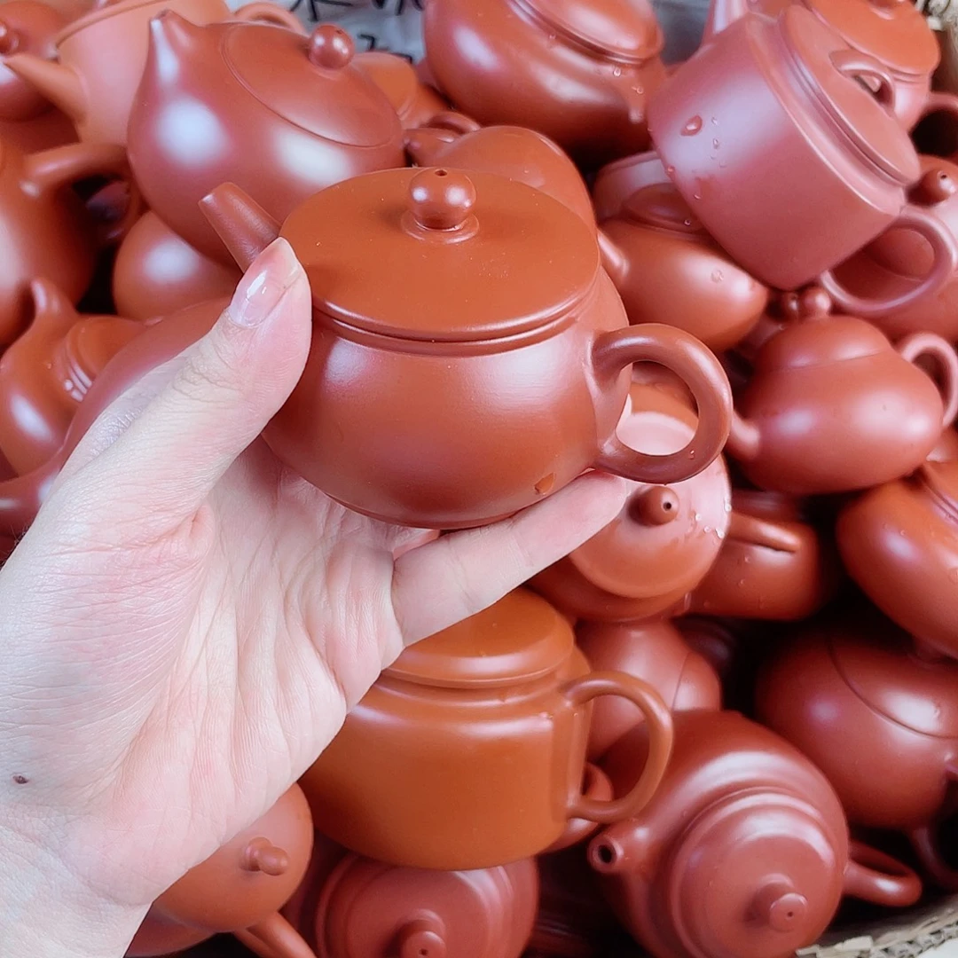 朱泥壶古壶130 壶内微瑕