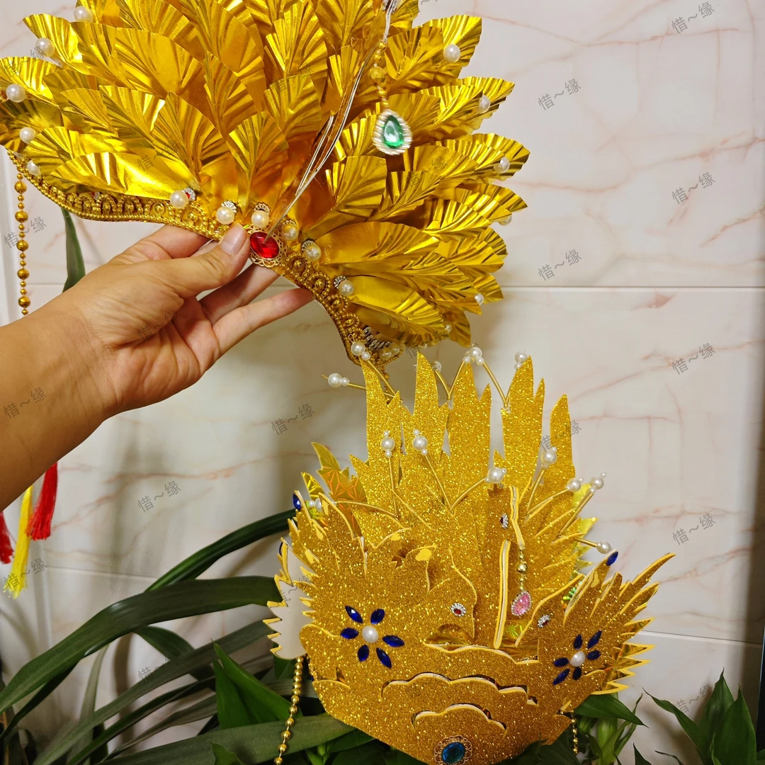 创意DIY  凤冠  材料包含制作教程