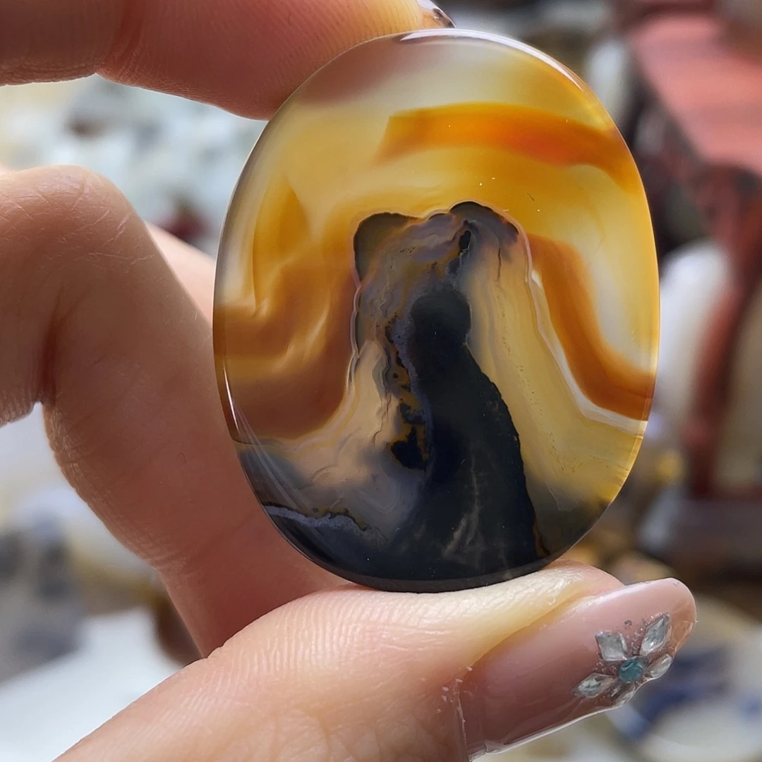 玛瑙/玉髓未镶嵌珠宝半成品