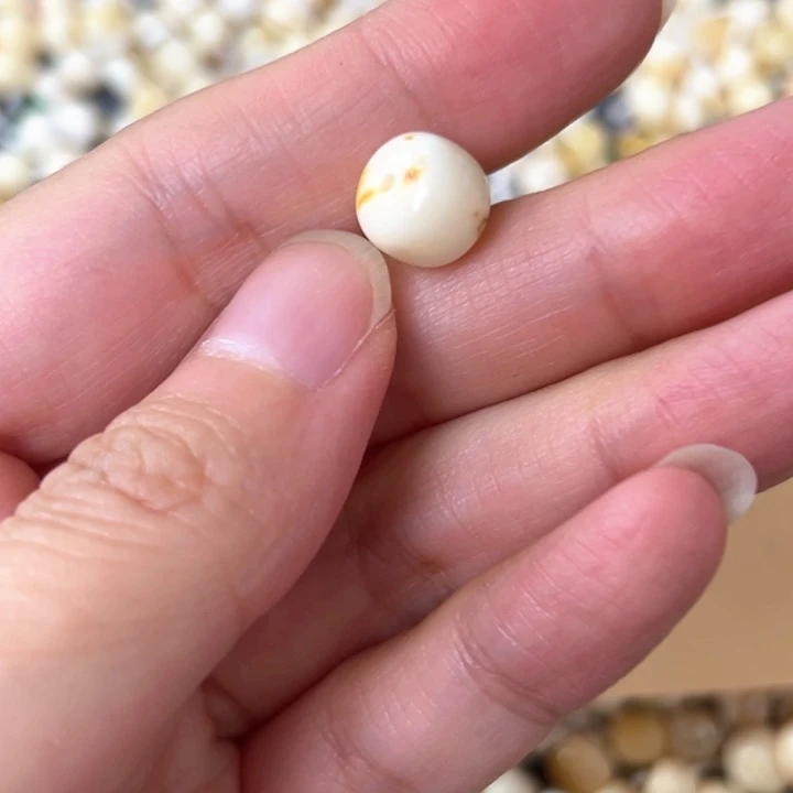 裸石蜜蜡未镶嵌9.6mm一个