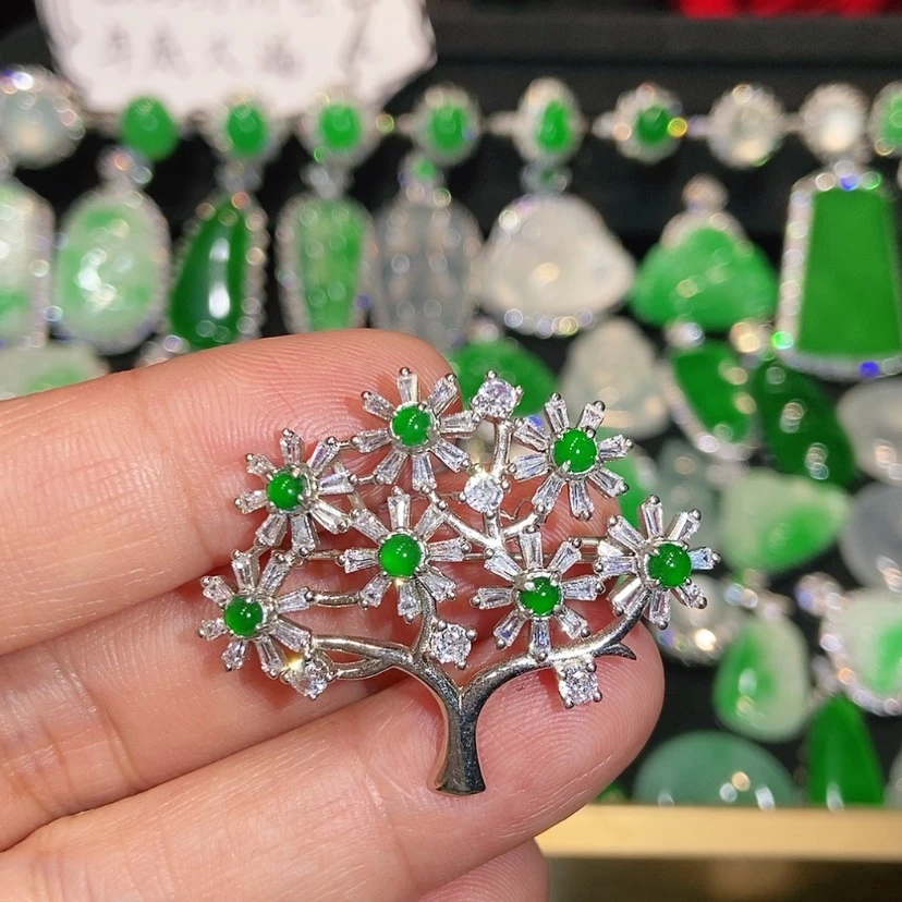 【闪购商品】颈饰未镶嵌翡翠天然翡翠