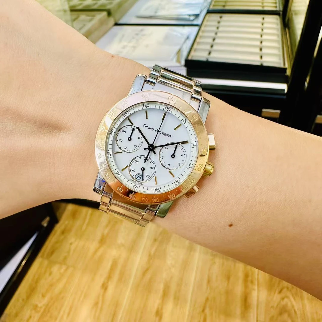 95新 Girard- Perregaux/芝柏表 石英,34mm,间金,250623042