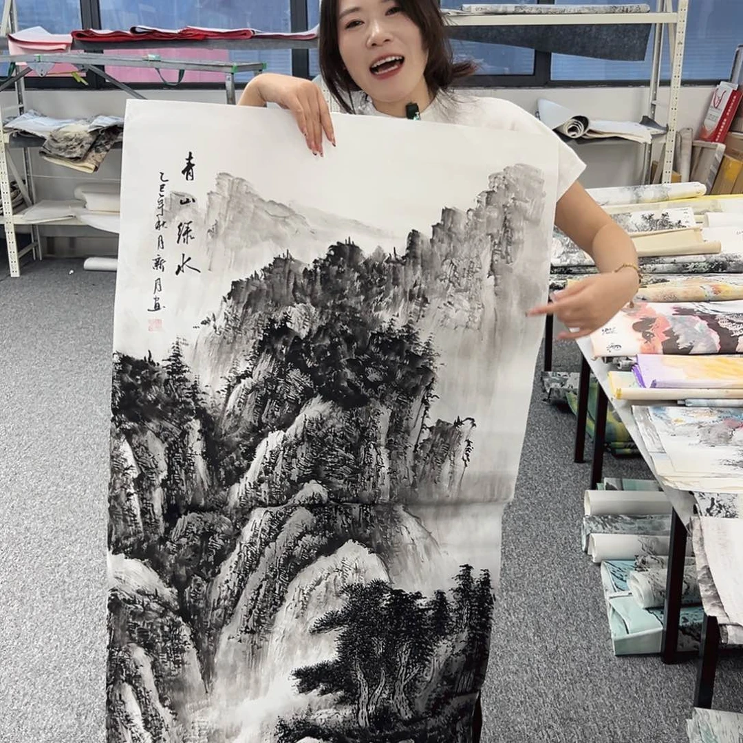 国画纯手绘字画作品欣赏