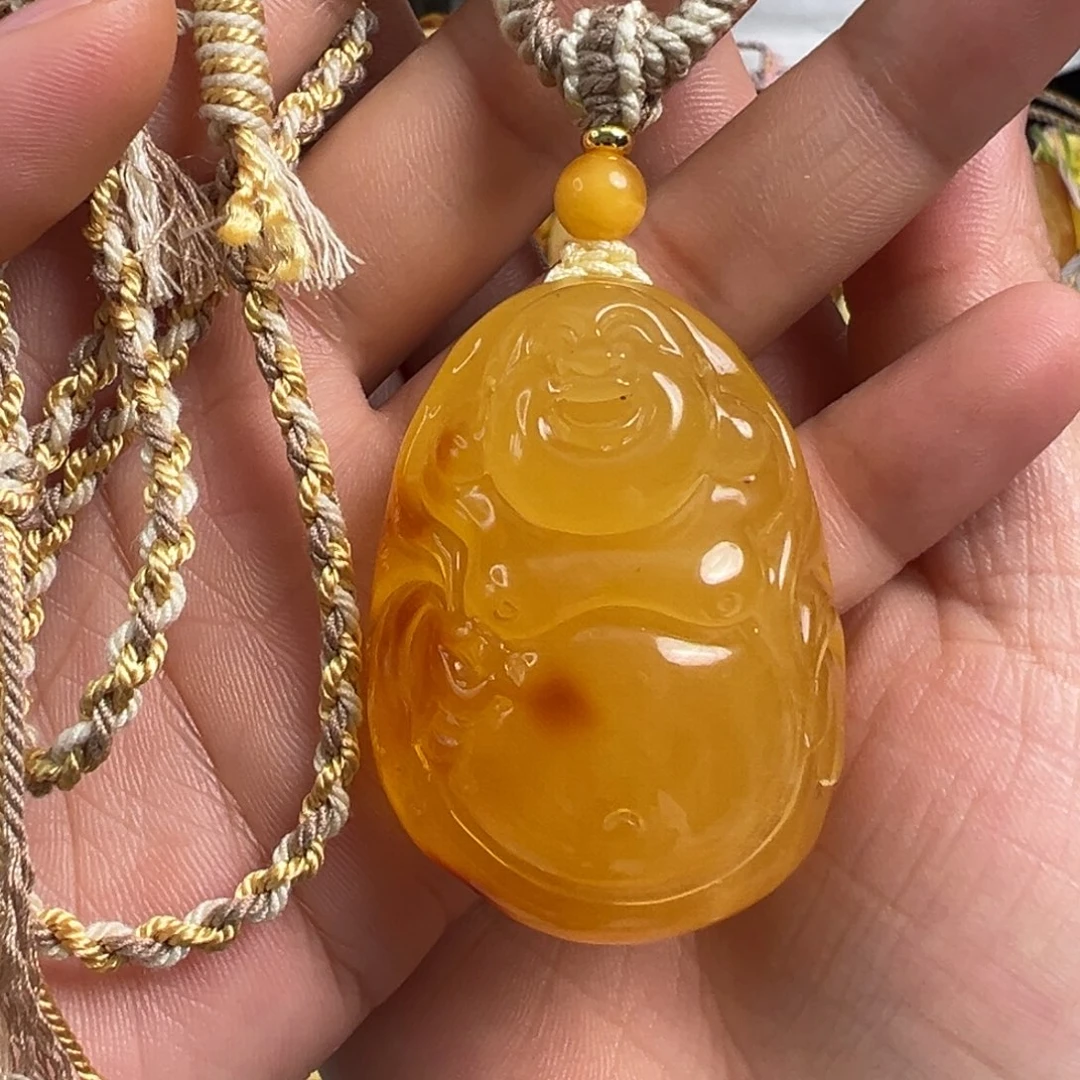 蜜蜡未镶嵌裸石微瑕