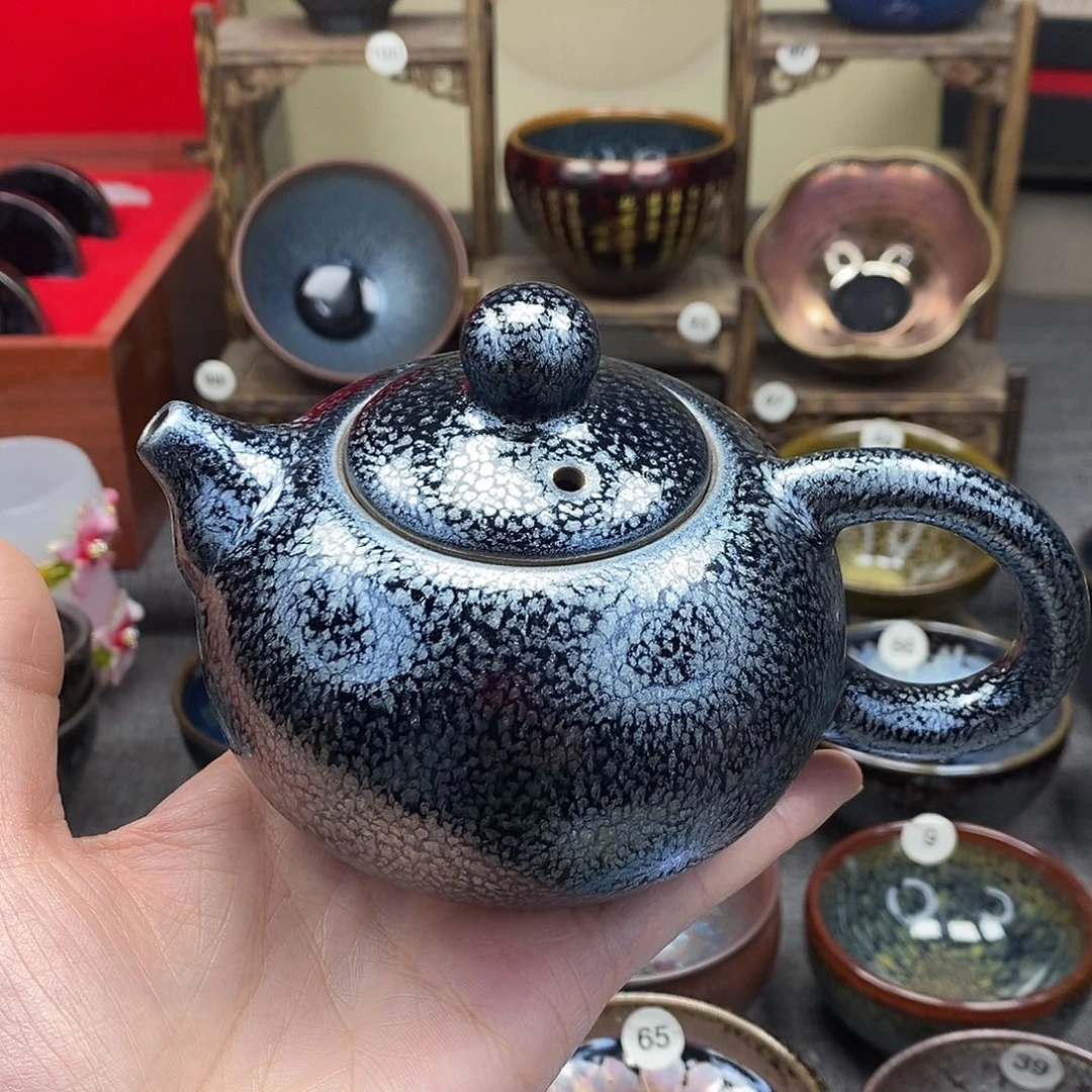 茶盏百花壶手工带礼盒