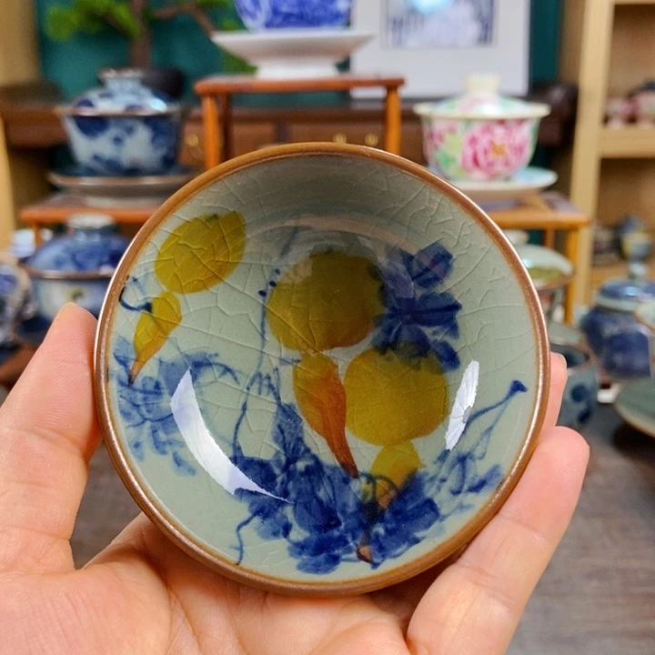 瓷片手工制作工艺精湛等特点