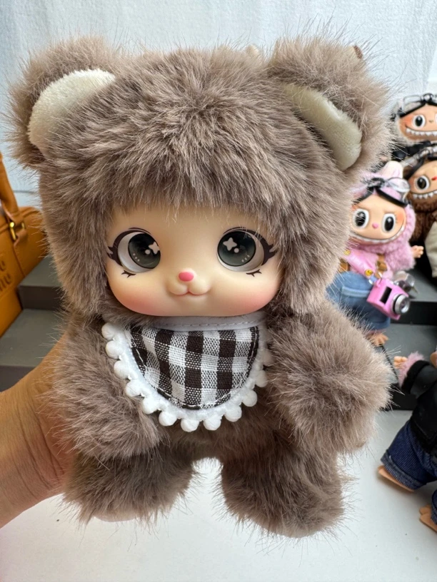 潮娃定制时尚公仔车挂包挂小灰灰