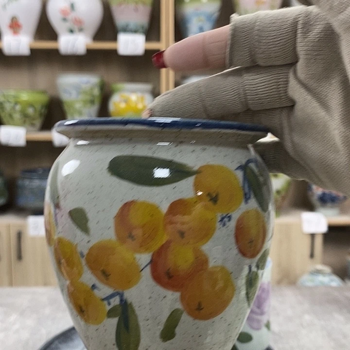 缸23xc景德镇陶瓷花盆