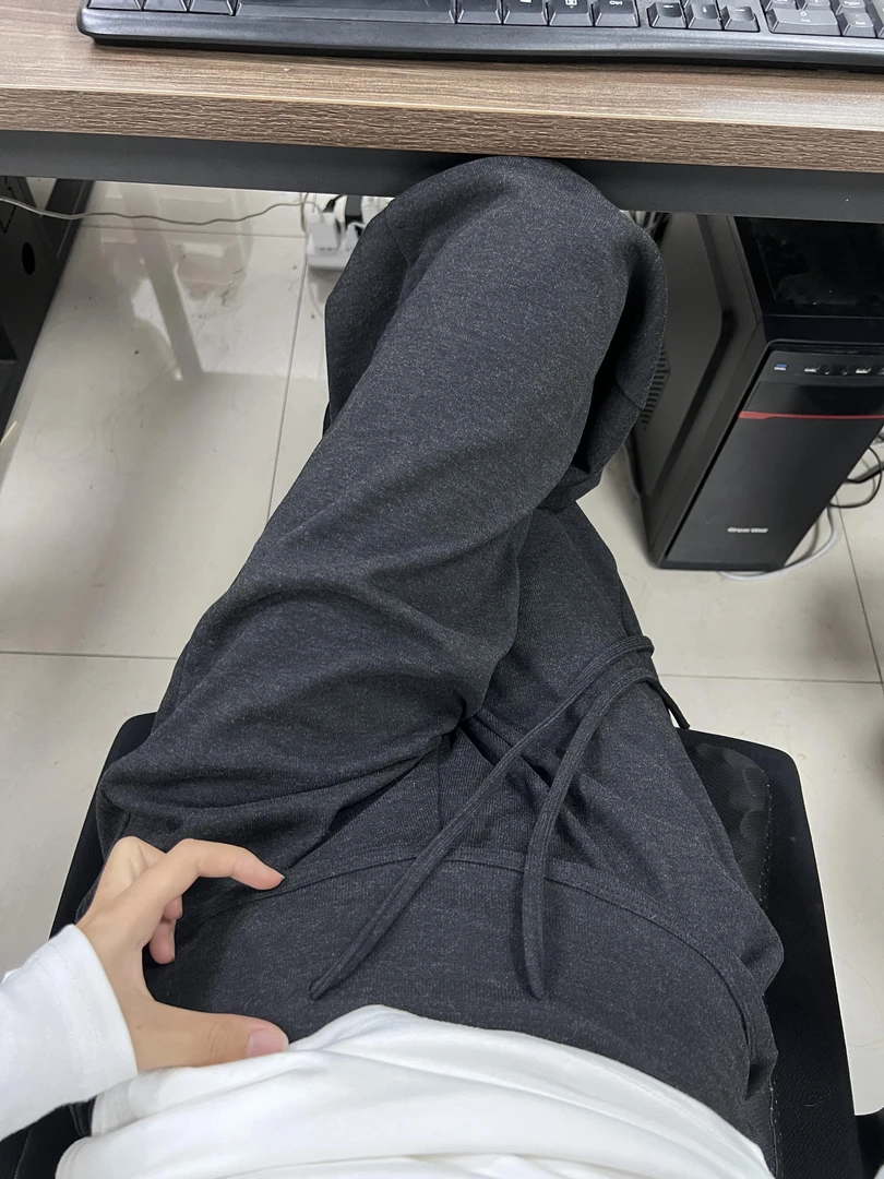 升级版宽腰头糯米裤2025秋冬新款宽松直筒裤