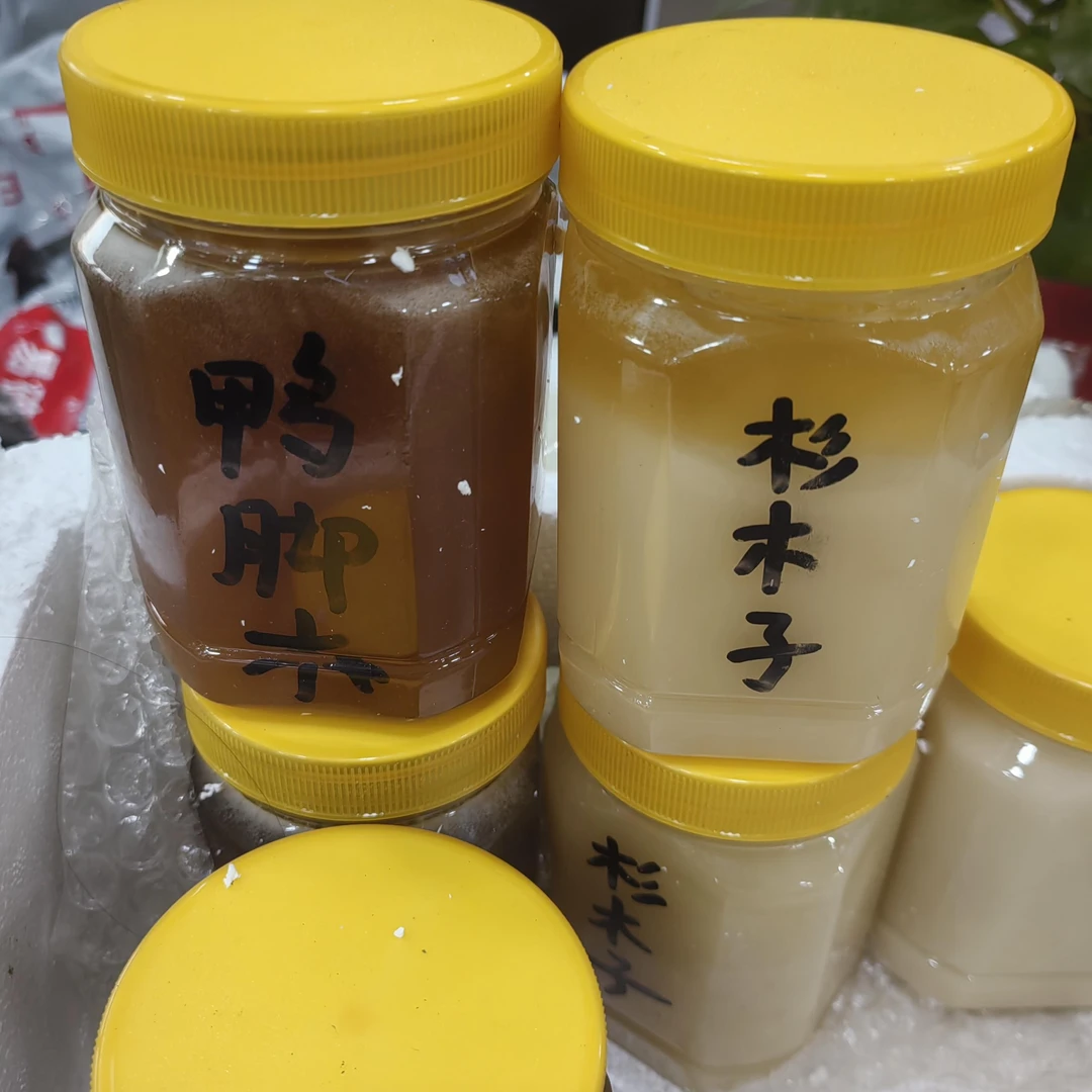 百花蜂蜜森林蜜源无添加结晶细腻蜂蜜
