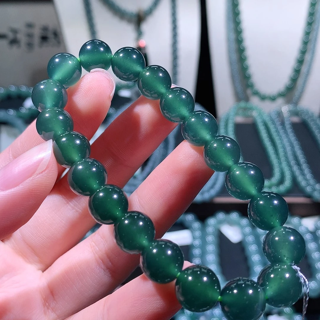 未镶嵌手链翡翠天然a货翡翠手串10