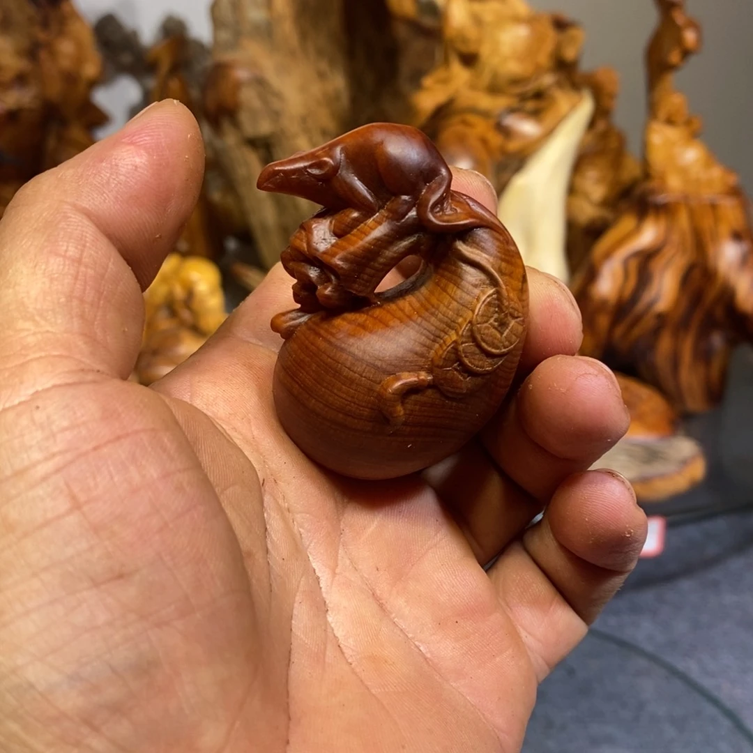 柏木（崖柏）木雕工艺品摆件家居