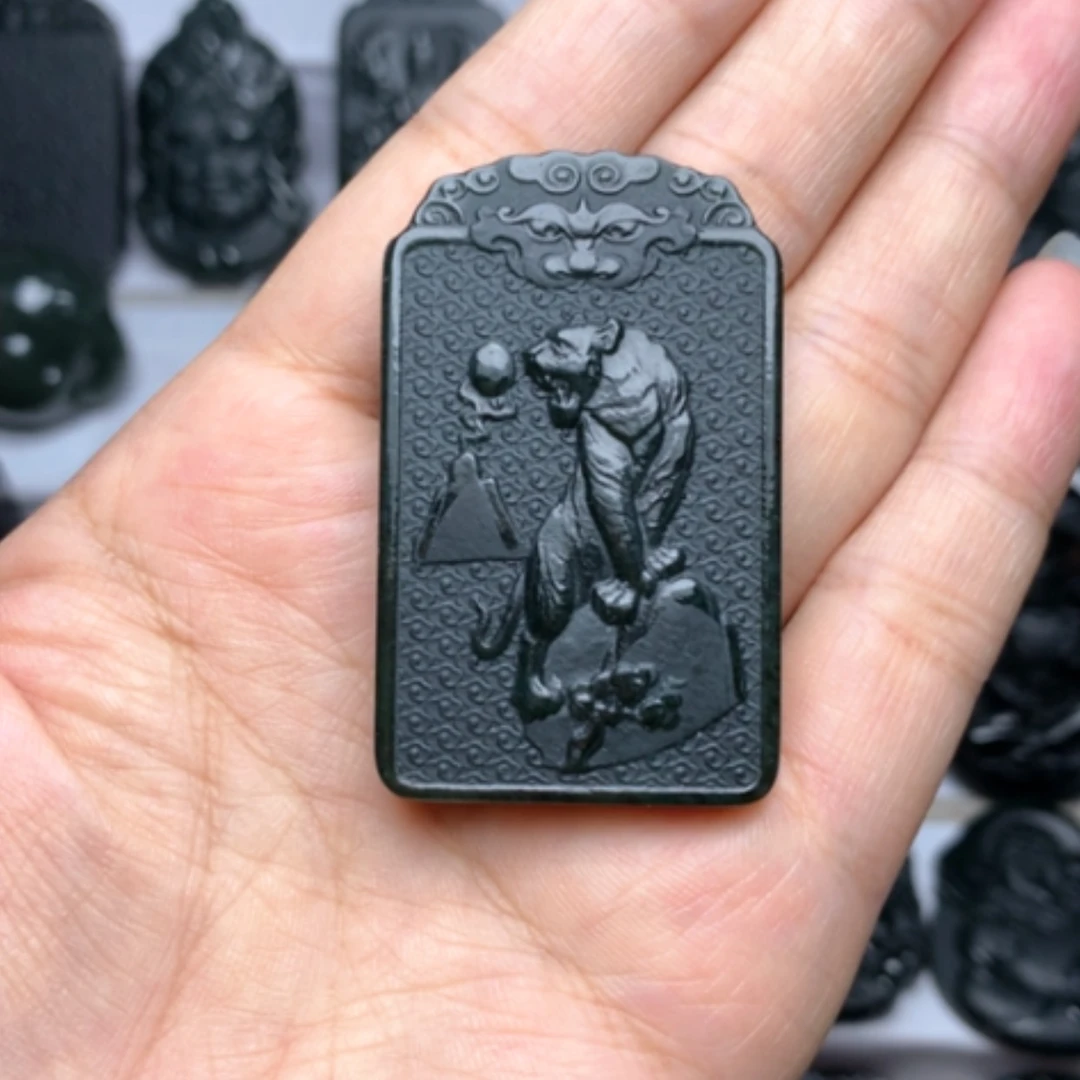 【闪购商品】和田玉未镶嵌颈饰双面雕刻