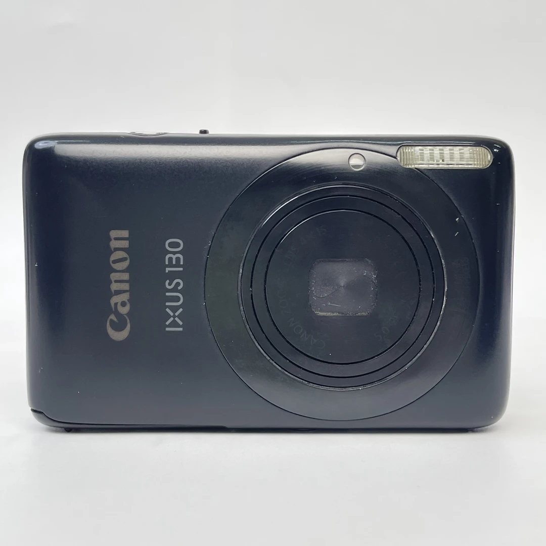 95新 Canon/佳能 ixus130黑色1400万像素4倍变焦人像机皇热门款