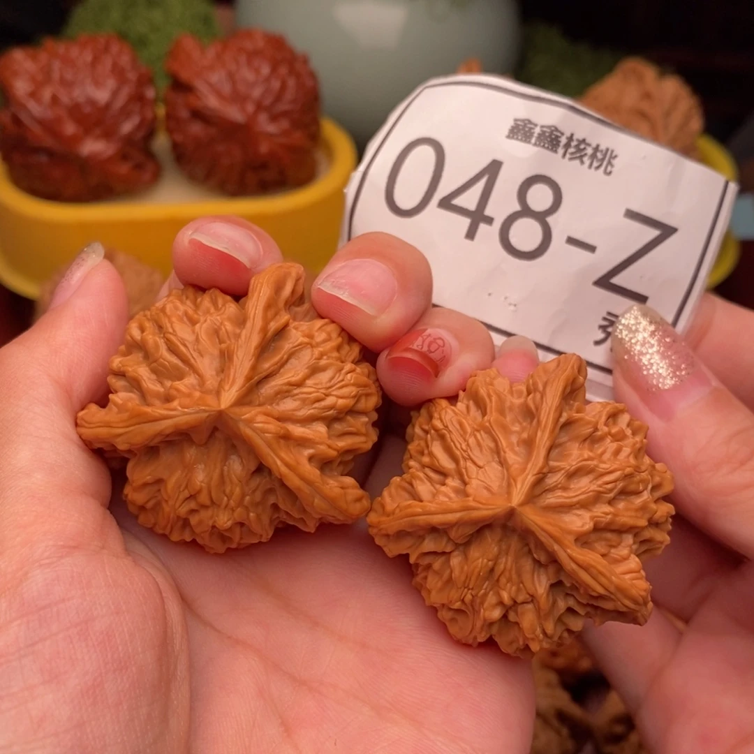 桃核把件盘山奔41……