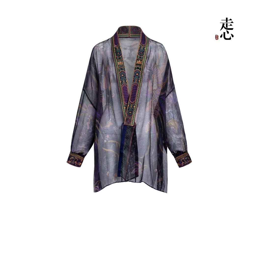 【香云走心】七彩凤凰系列 外披25ZX9055