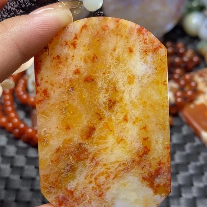 【闪购商品】玛瑙/玉髓颈饰未镶嵌老**o