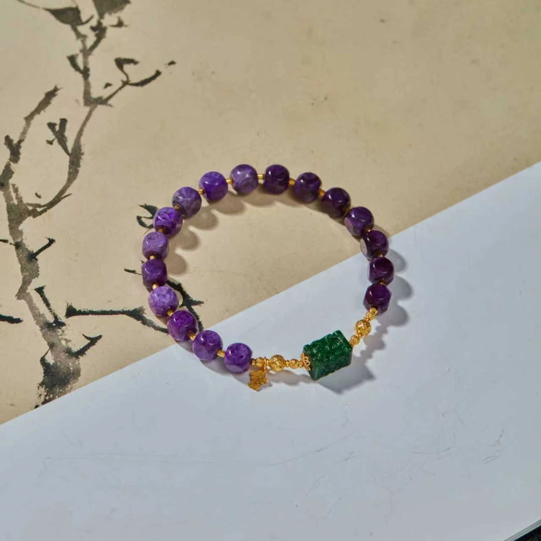 【云上雅岚】胜寒丨C07074-18k舒俱来手串-6mm-多样性发一件