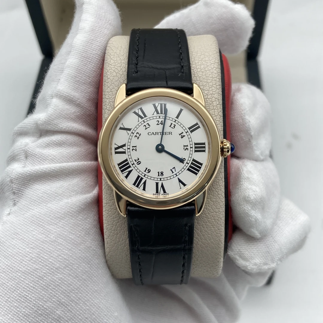 95新 Cartier/卡地亚 29.5mm 卡地亚伦敦 经典石英女表
