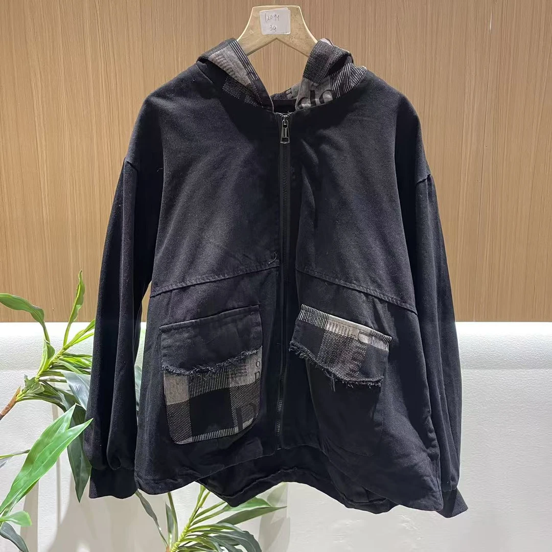 17706新款春秋百搭休闲宽松外套