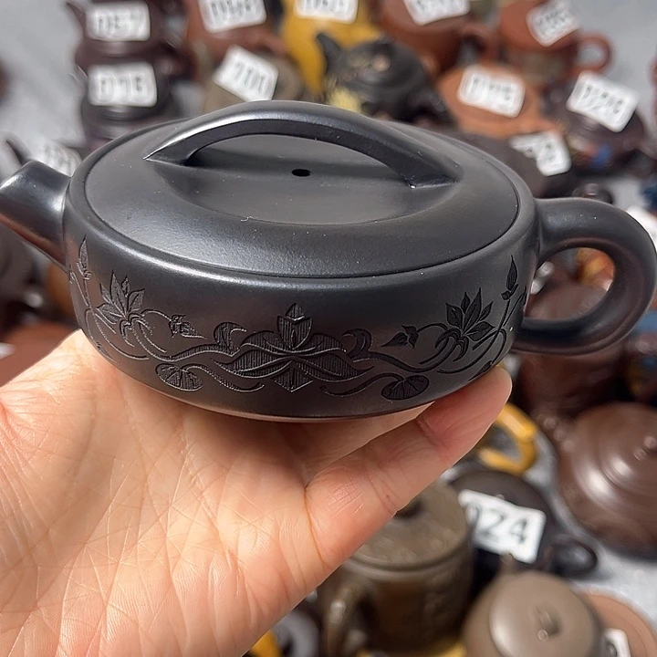 紫砂茶壶精工半手