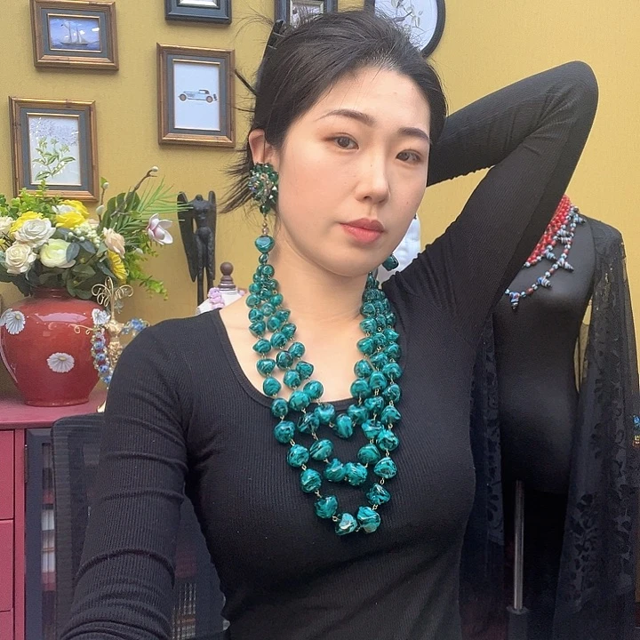 琉璃颈饰万*多编号11 一套