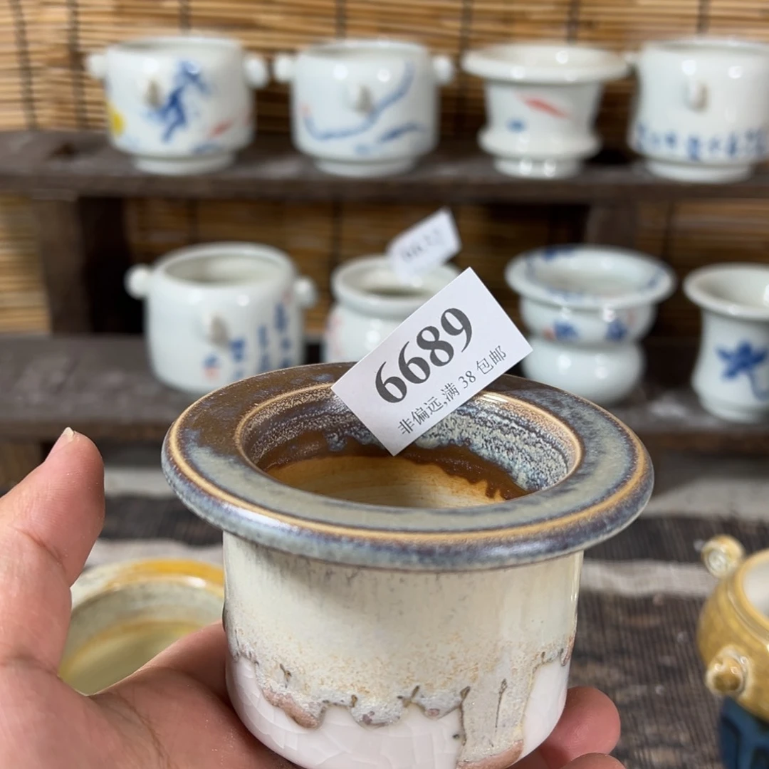 口6 景德镇手工花盆