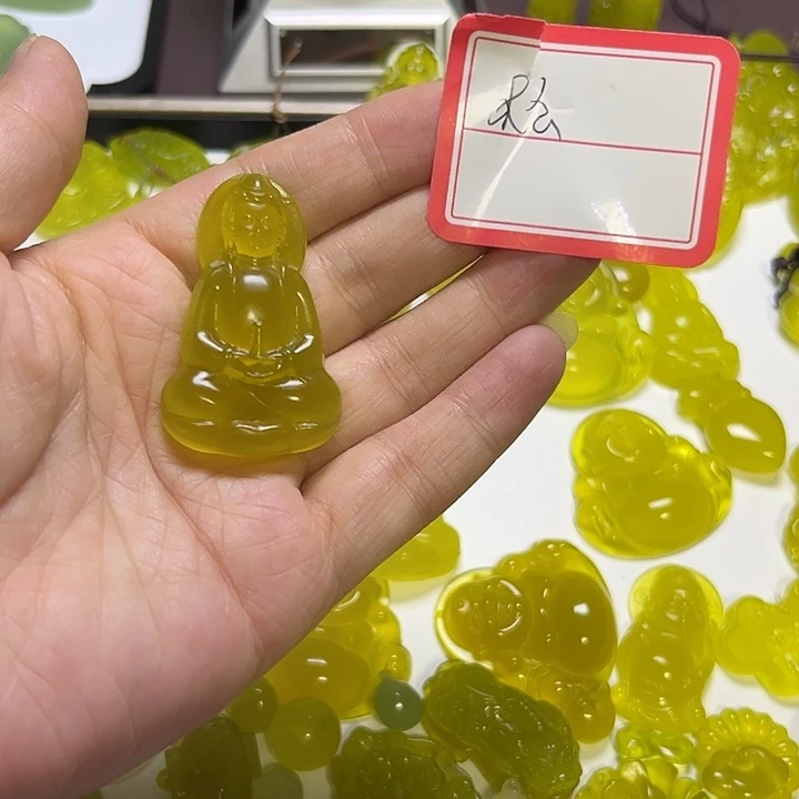 ꧁***꧂未镶嵌蛇纹石玉颈饰