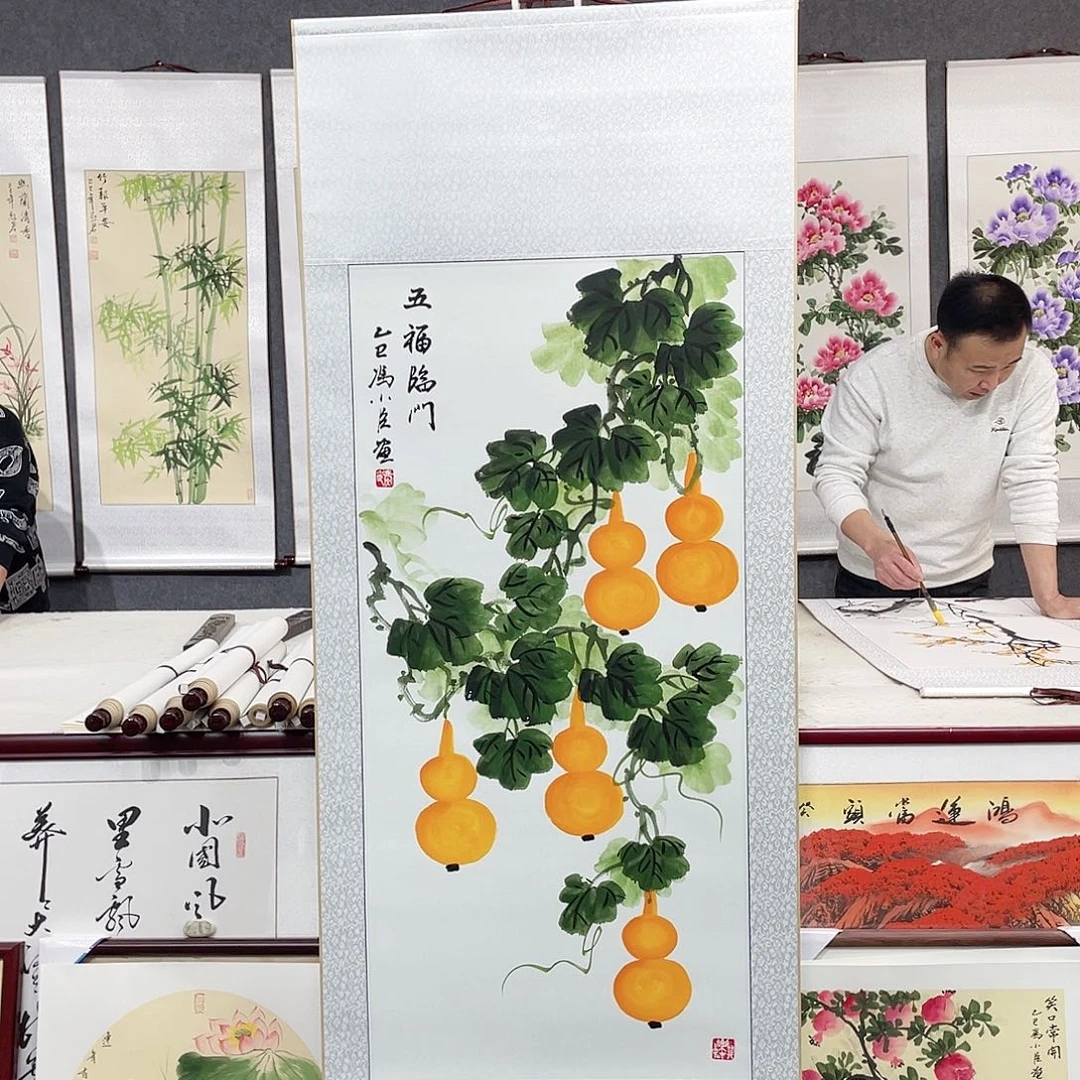 国画手绘作品手绘作品