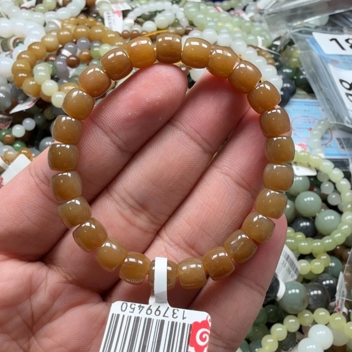 和田玉未镶嵌手链362