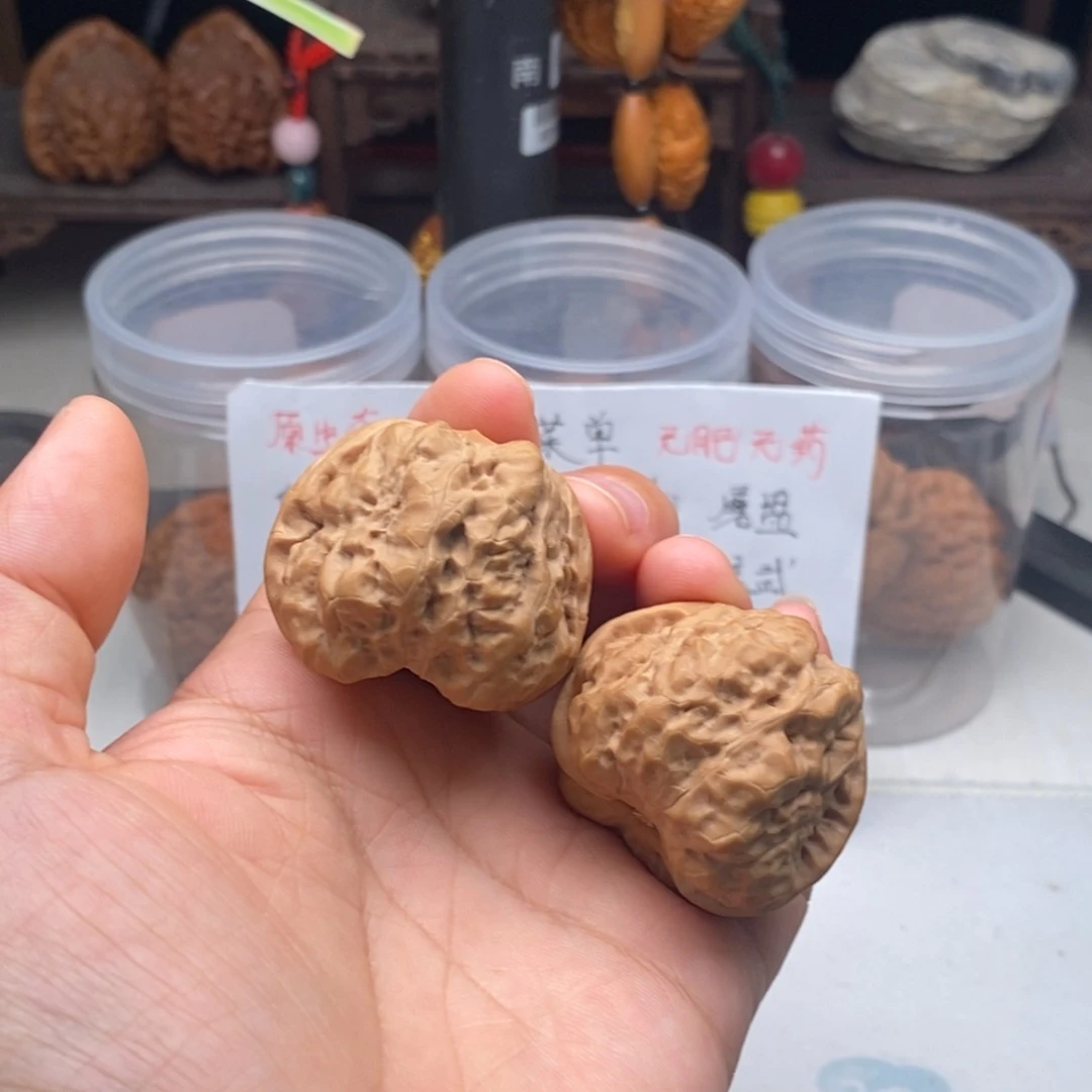 文玩核桃吊坠38蛤蟆有修