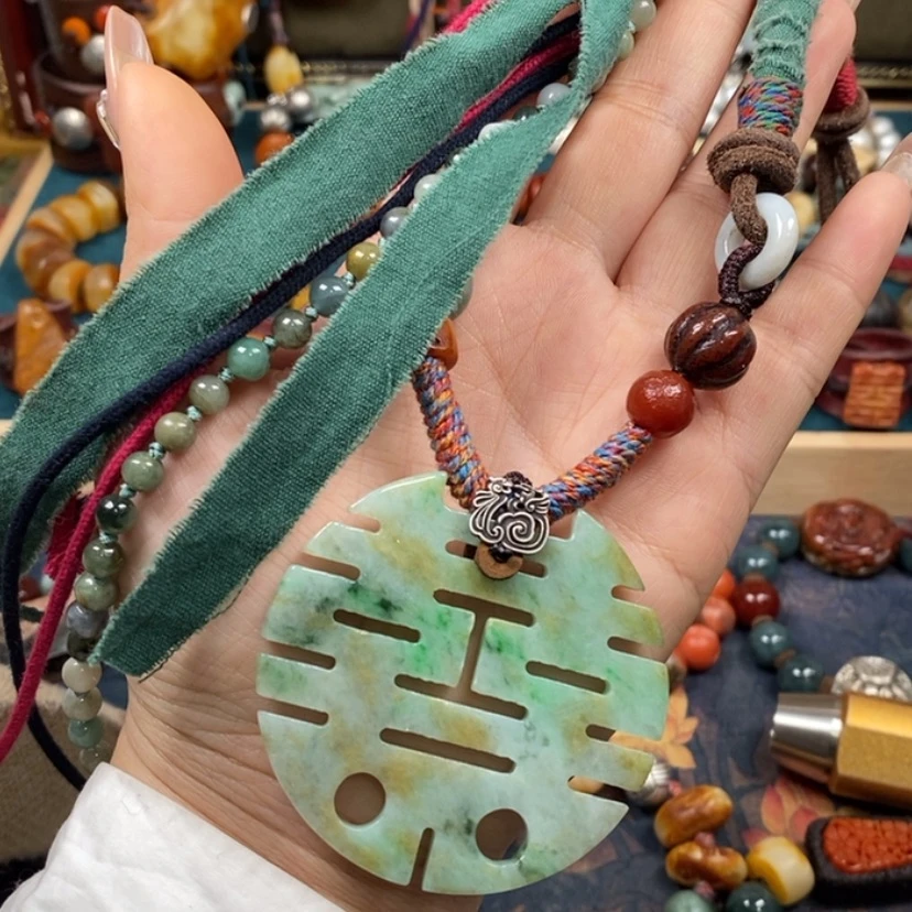 【闪购商品】翡翠颈饰未镶嵌项链