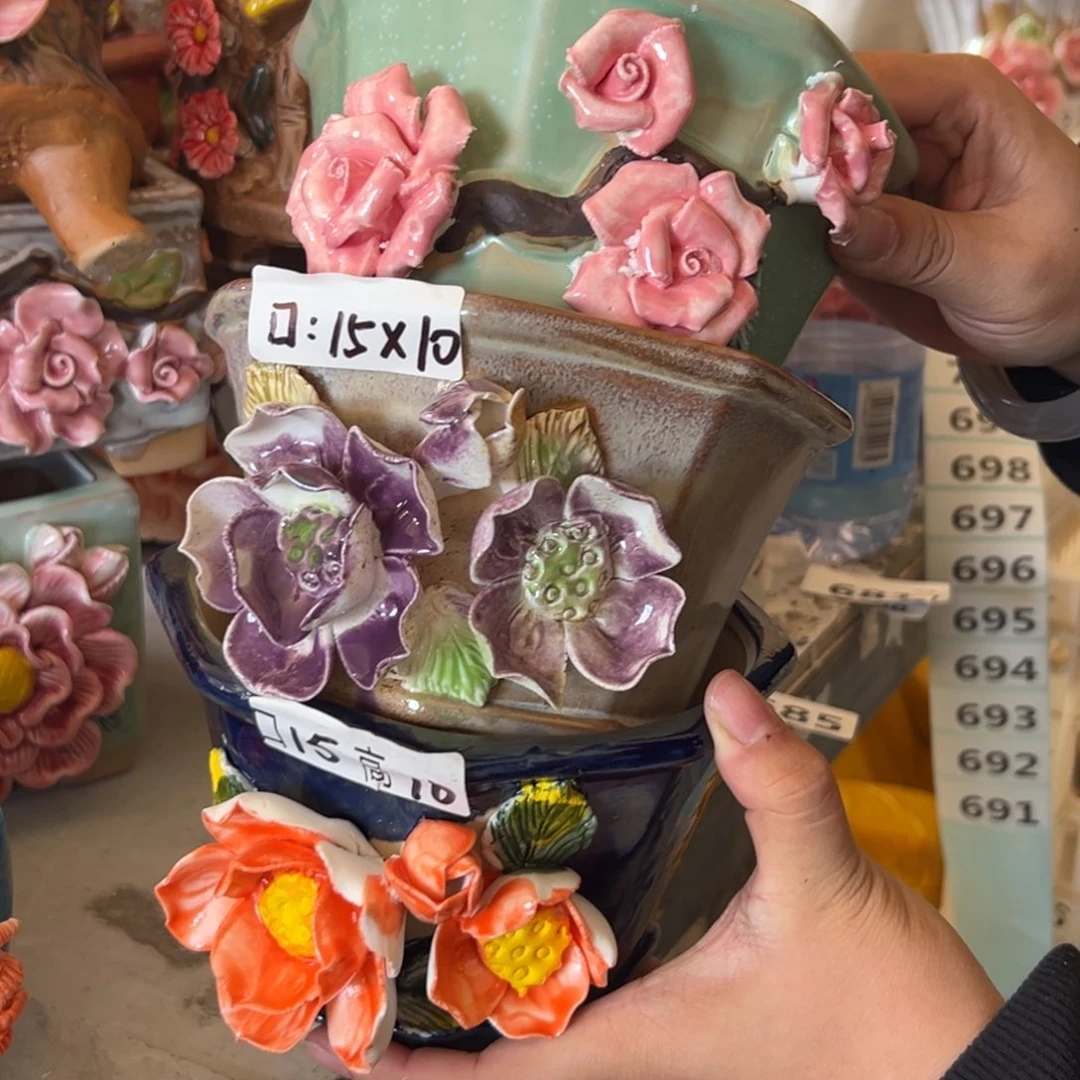 花盆，拍满20发货，退款拉黑