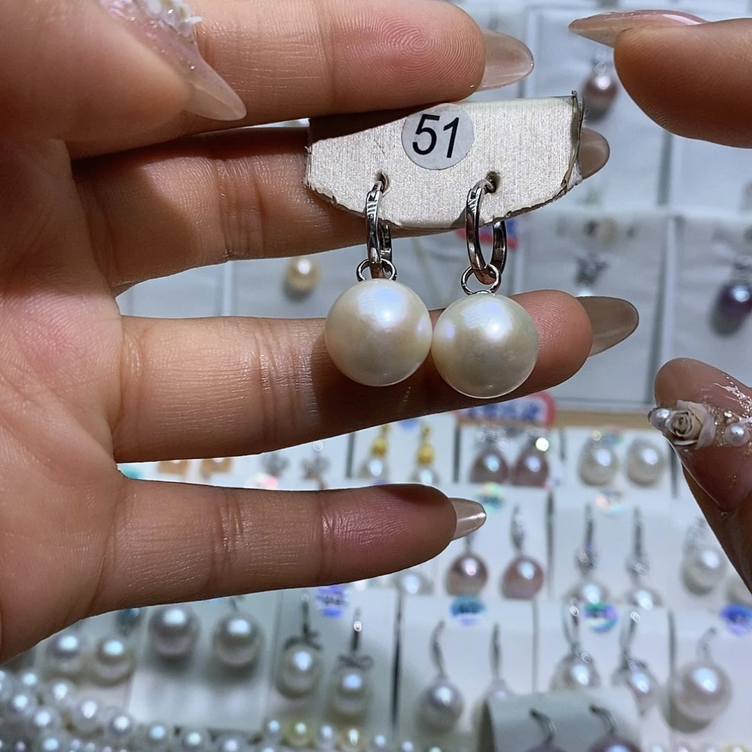 时***语淡水珍珠银S925镶嵌吊坠(赠链)