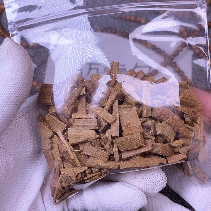 檀香木手串/手链老山檀香米粒料50克