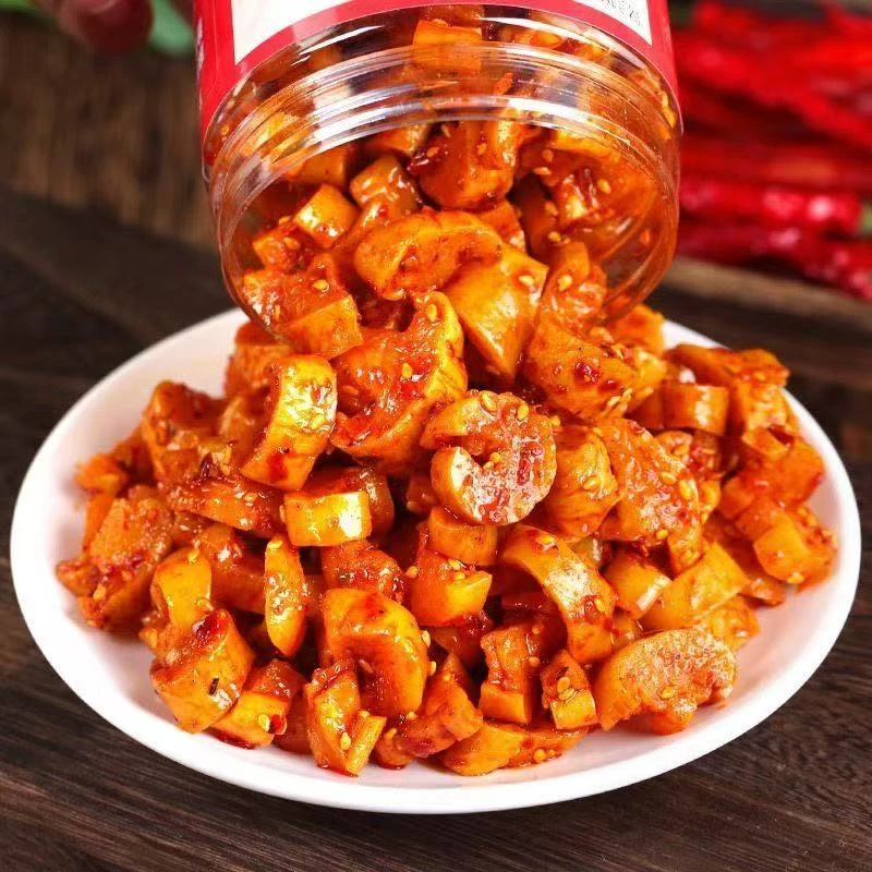 高山萝卜干麻辣萝卜丁脆萝卜网红下饭菜脆口萝卜条速食咸菜嘎嘣脆