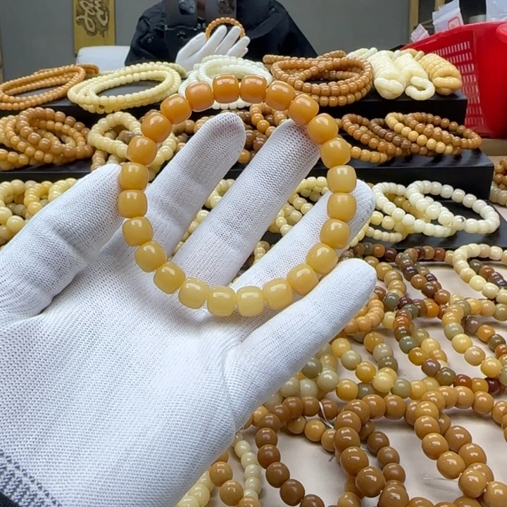 菩提根/象牙果手串9.10 5年 鬼工