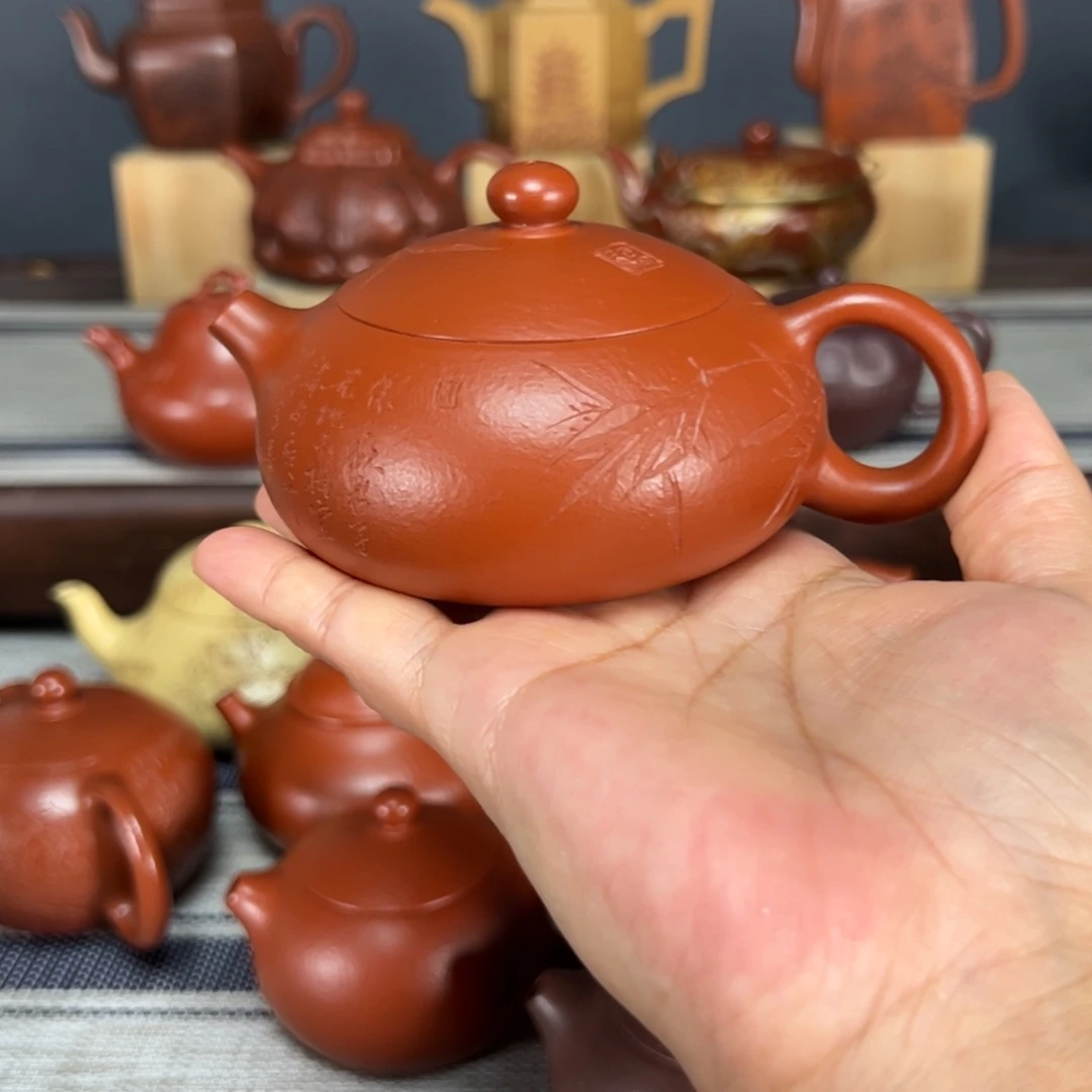 茶壶紫砂落**主扁西施150毫升