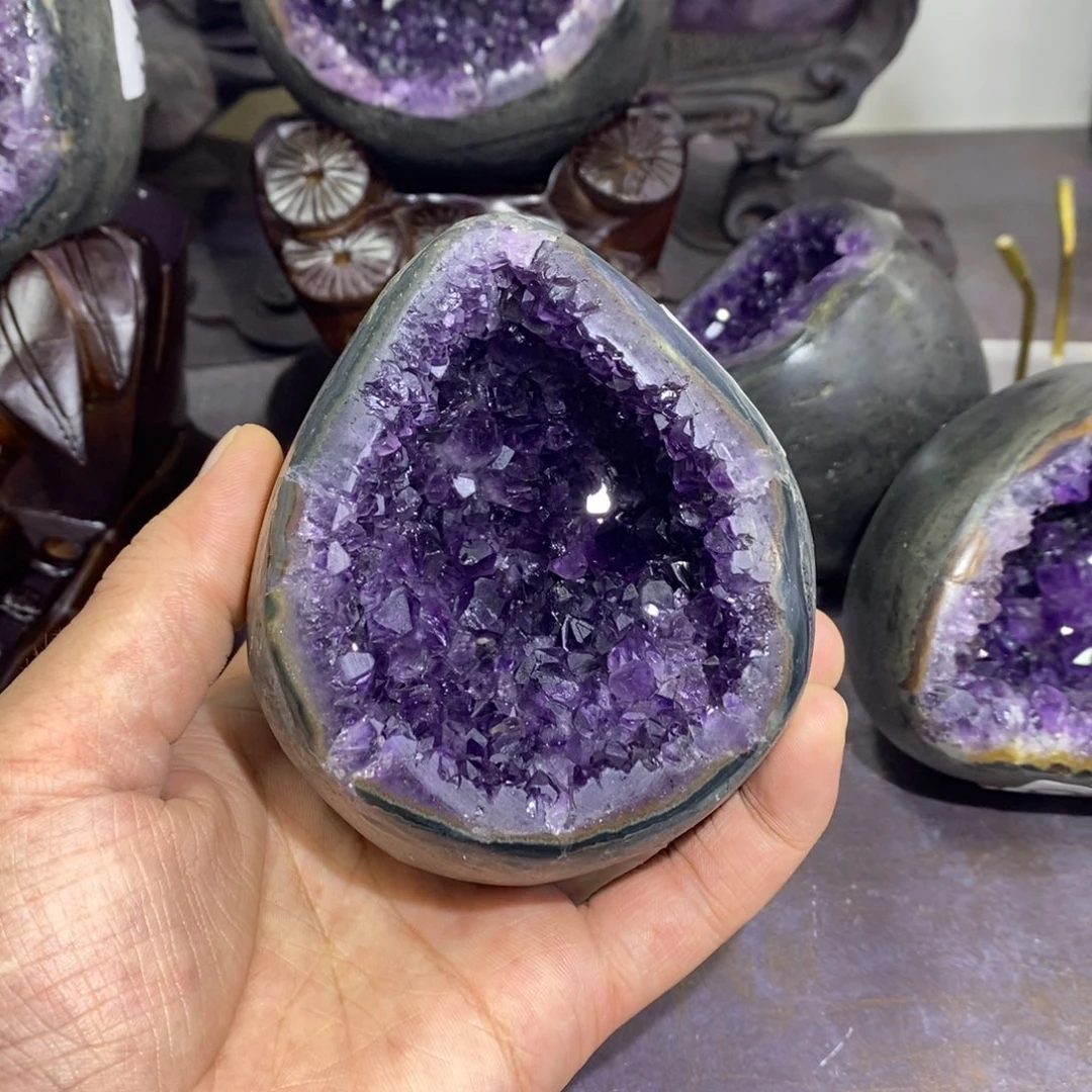 未镶嵌珠宝半成品紫晶196